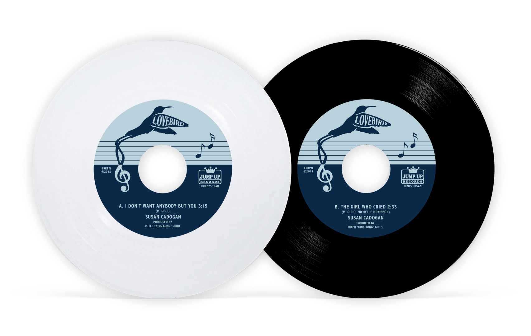 Susan Cadogan - I Don't Want Anybody But You / The Girl Who Cried - 45 Mockup