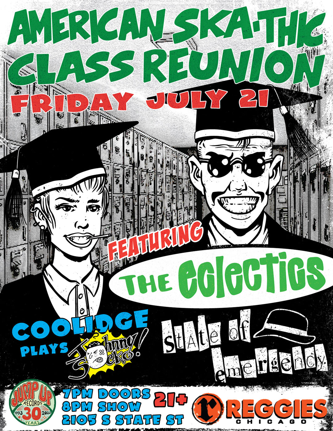 American Ska-thic Class Reunion 2023 Flyer