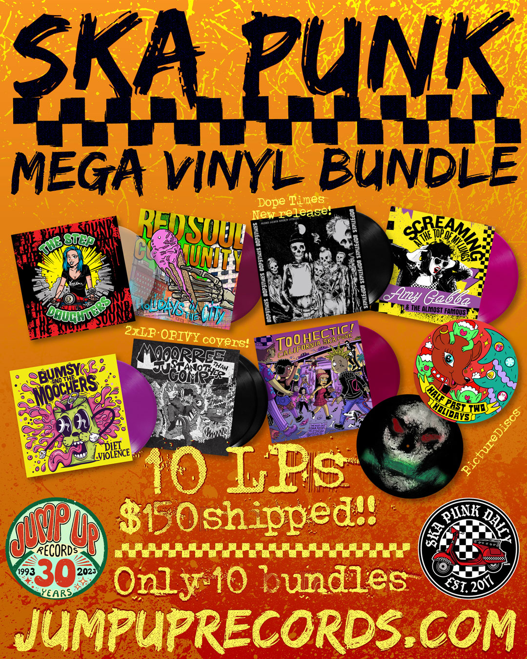 Ska Punk Mega Vinyl Bundle 2023 Sale Graphic