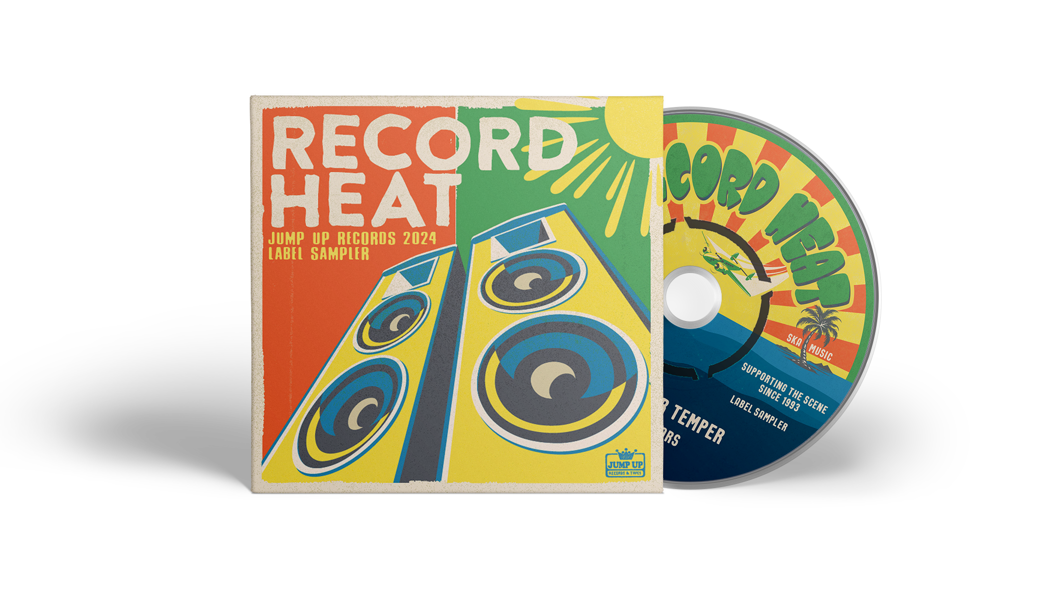 Record Heat - CD Mockup