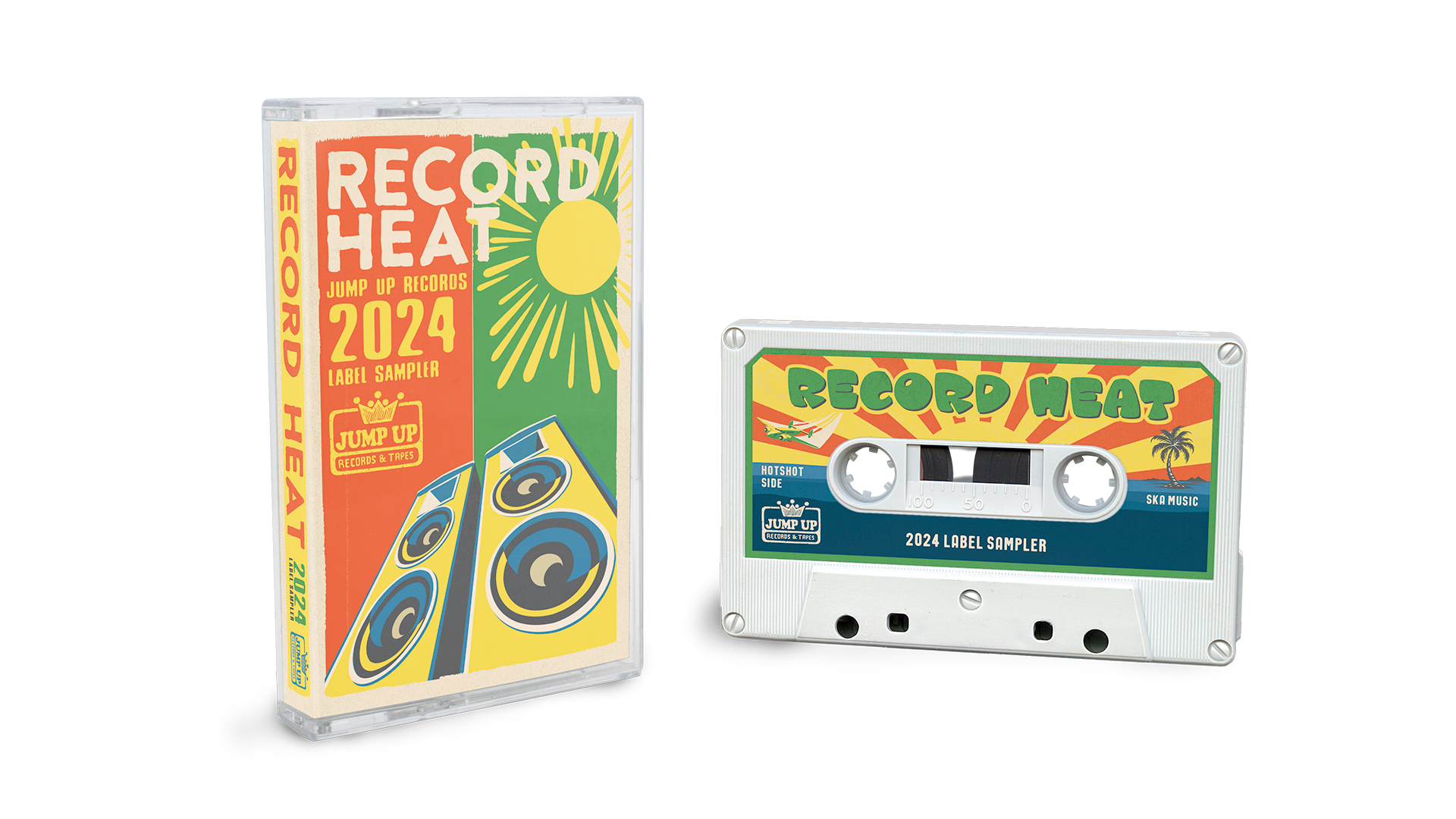 Record Heat - Tape Mockup