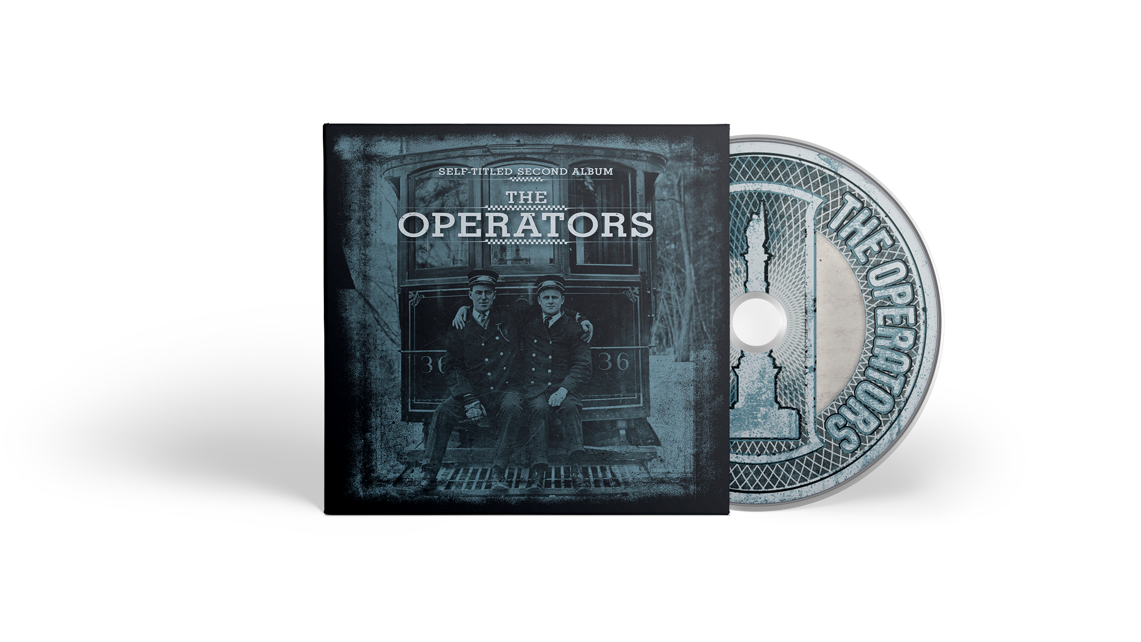 The Operators - Self-Titled Second Album - CD Mockup