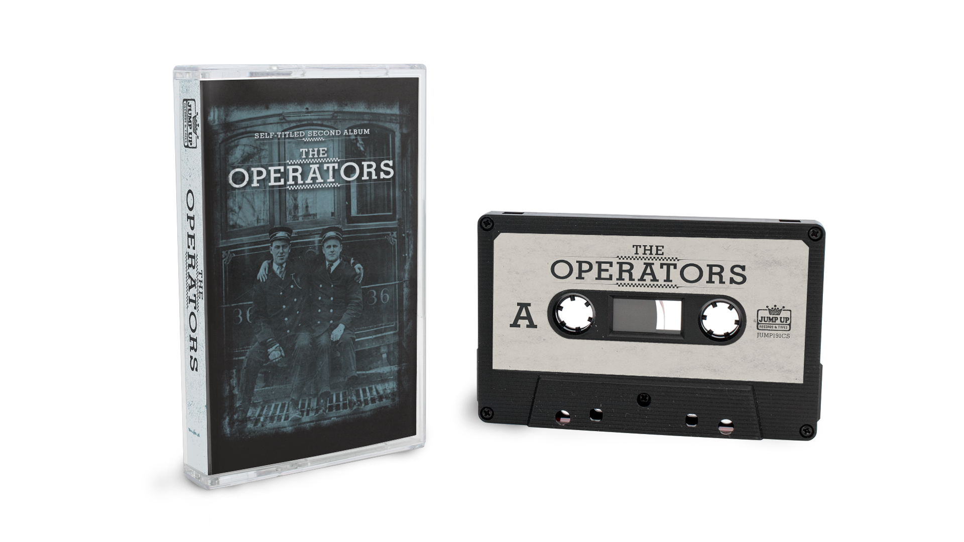 The Operators - Self-Titled Second Album - Tape Mockup