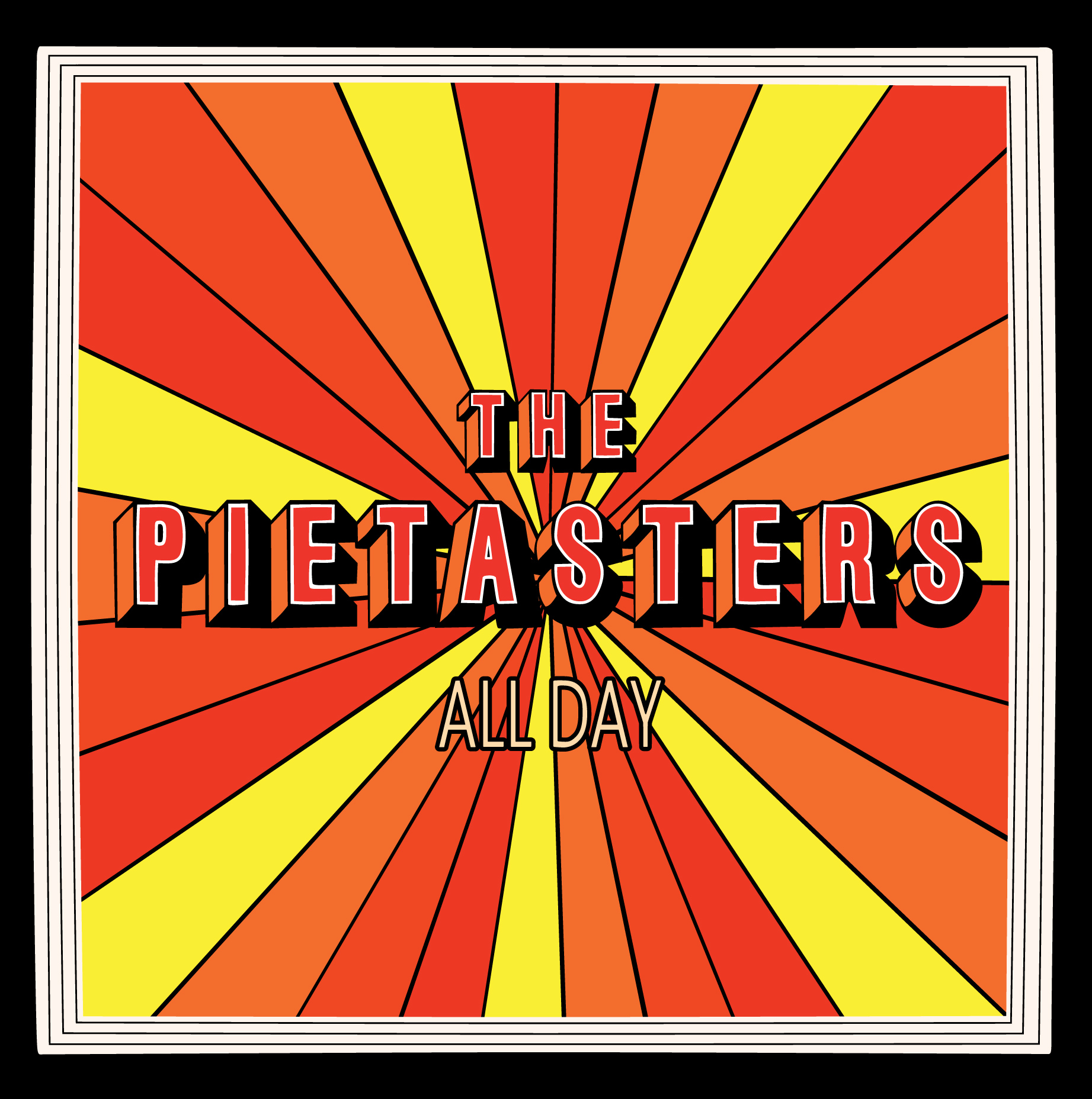 The Pietasters - All Day - Front Cover