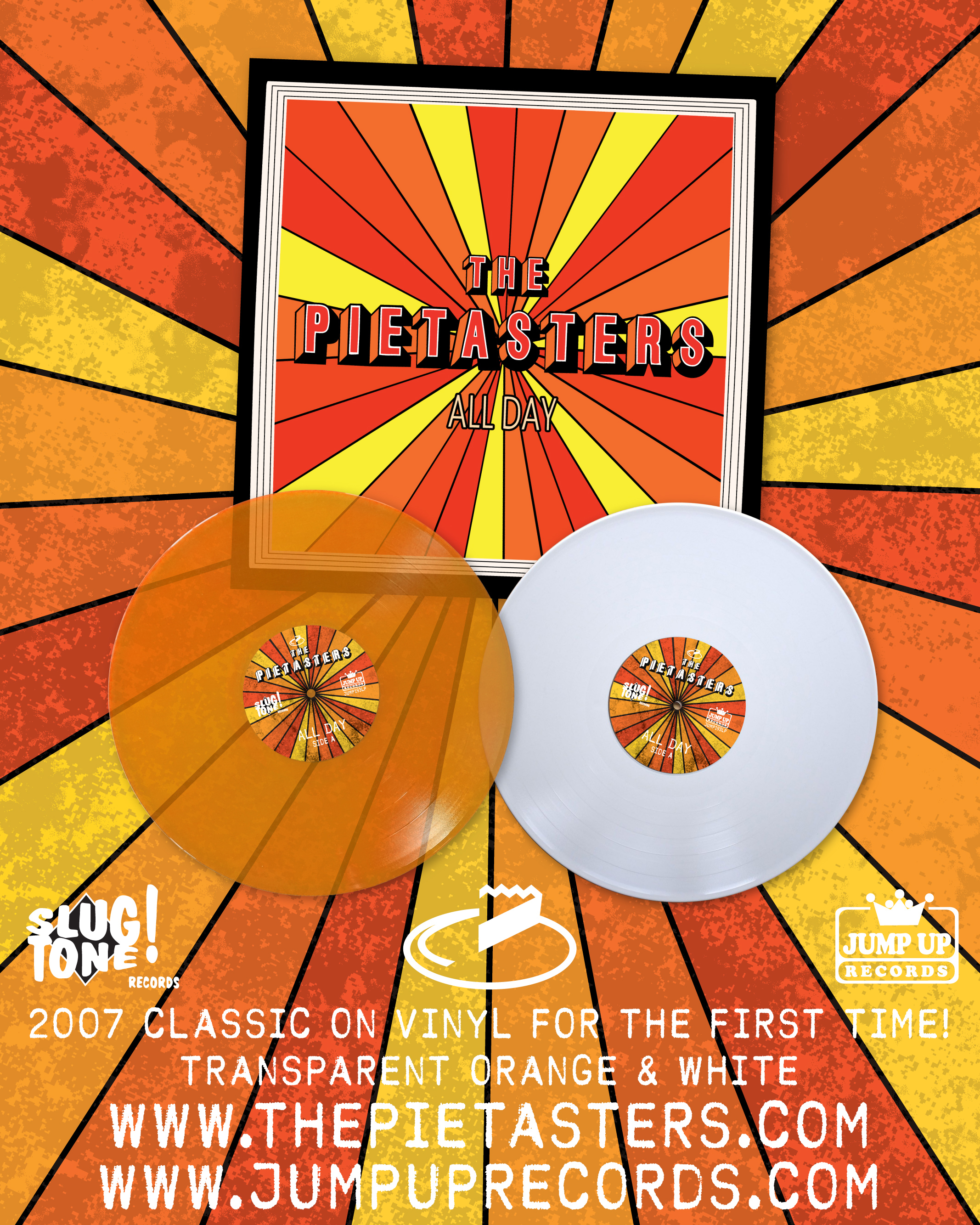 The Pietasters - All Day - LP Promo Graphic