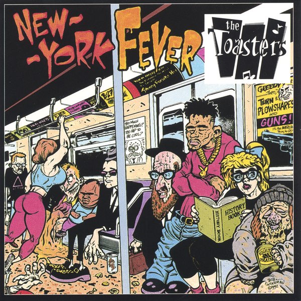 The Toasters - New York Fever - 1992 Moon Records (USA) Front Cover