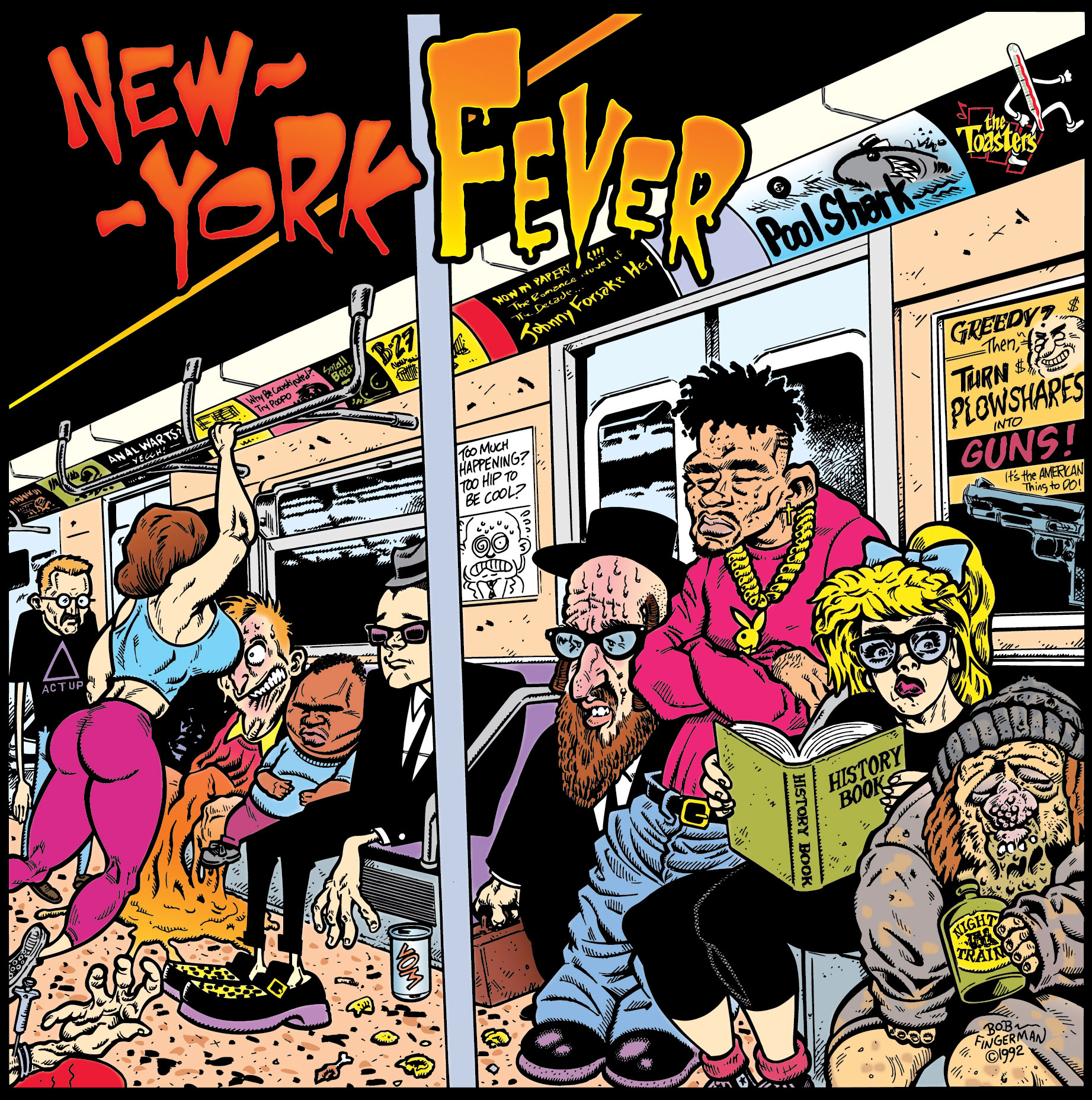 The Toasters - New York Fever - Front Cover