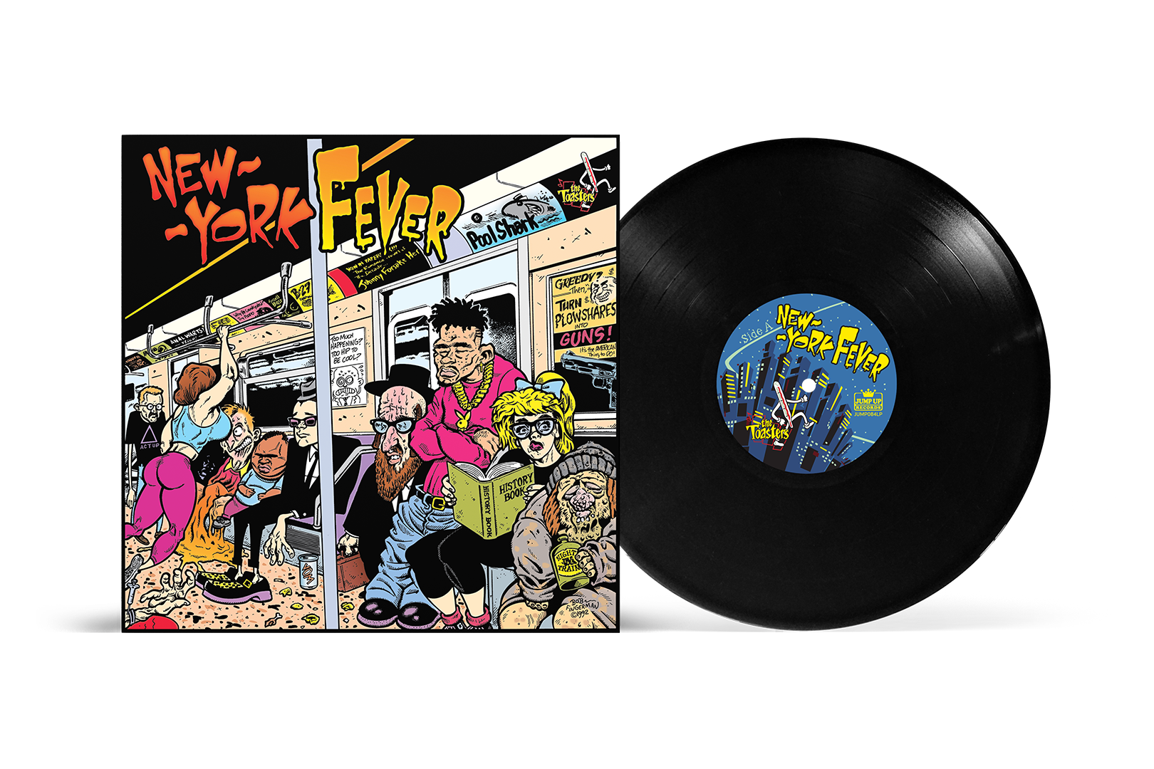 The Toasters - New York Fever - LP Mockup